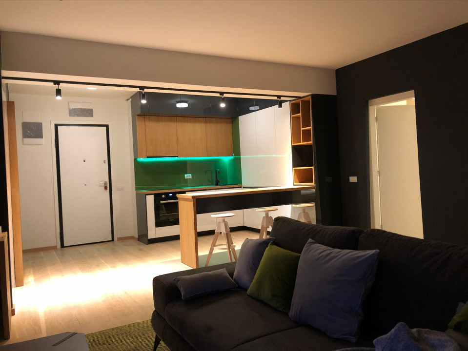 Apartament PREMIUM 2 camere - 2 bai - dressing | Parcare | UpGround Residence