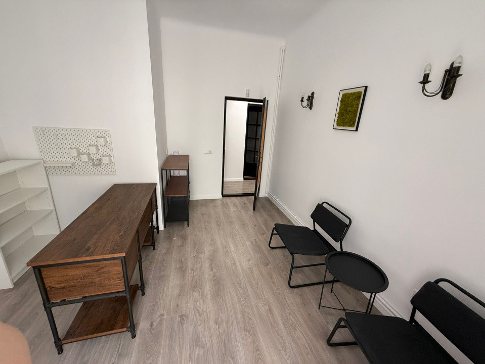 Apartament 3 camere amenajat pentru birou | Zona Cismigiu – Sala Palatului