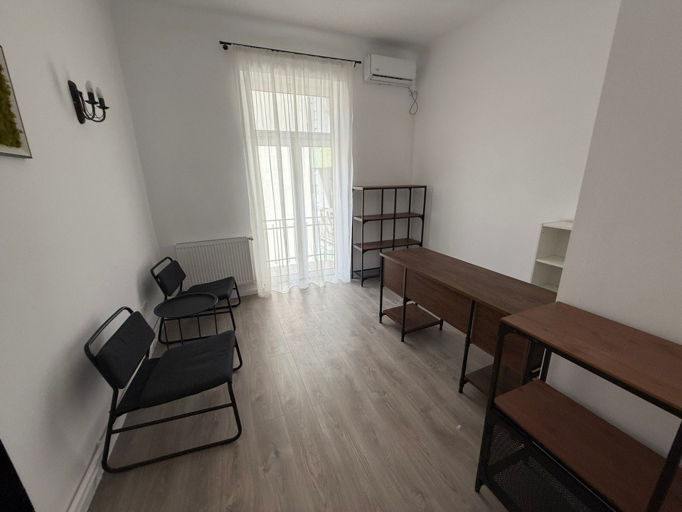 Apartament 3 camere amenajat pentru birou | Zona Cismigiu – Sala Palatului